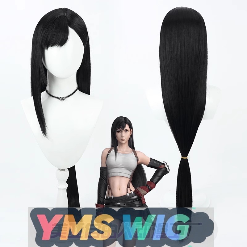 Anime Cosplay Realistic - 【YMS WIG】파이널 판타지 7 티파 록하트