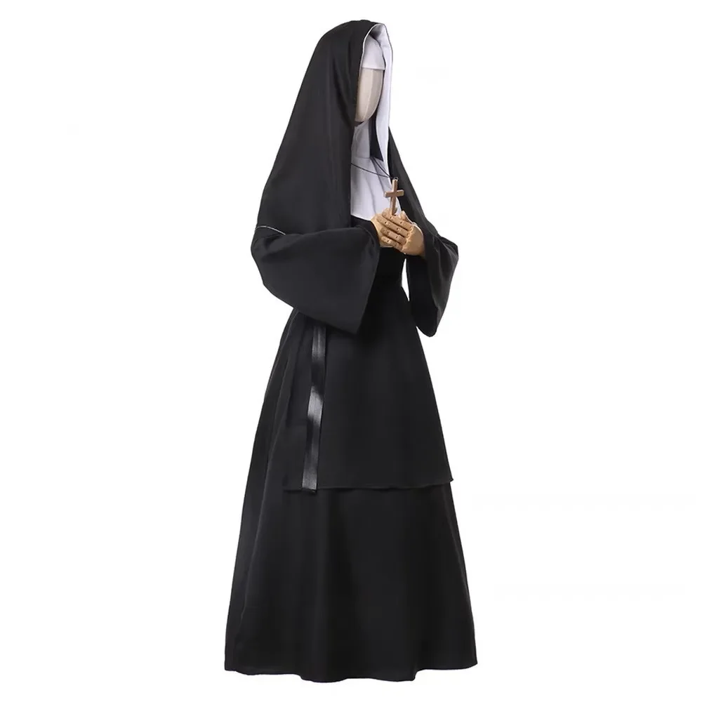 Anime Cosplay Nun - 2026 여성 수녀 의상 마리아 중세