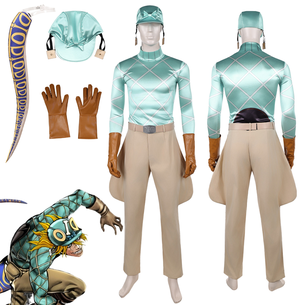 Anime Cosplay Outfits Male - 애니메이션 기묘한 모험 스틸 볼 런
