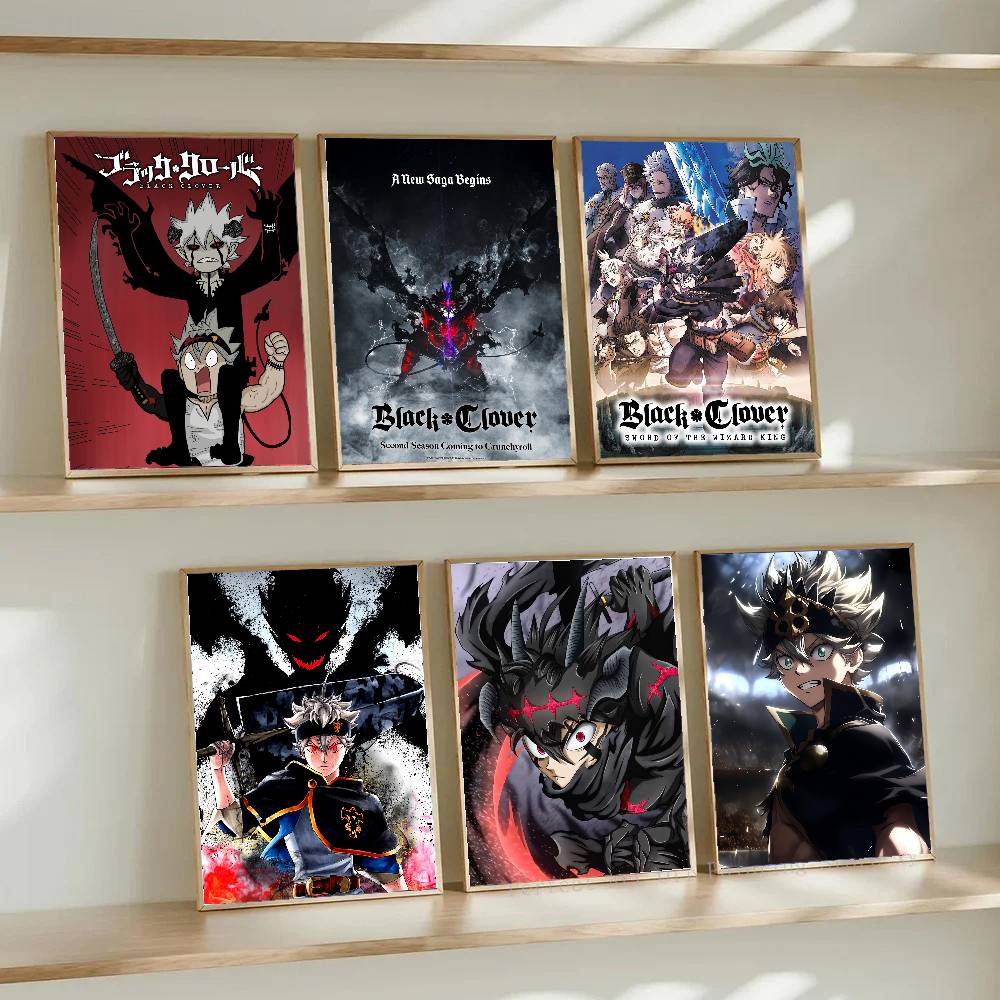 Black Clover Grimoire - 애니메이션 블랙 클로버 포스터 포스터 벽화