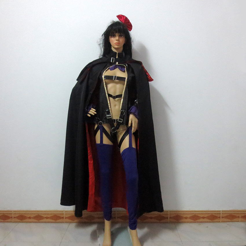 Anime Cosplay Nome - 마크로스 프론티어 Sheryl Nome 검은 토끼