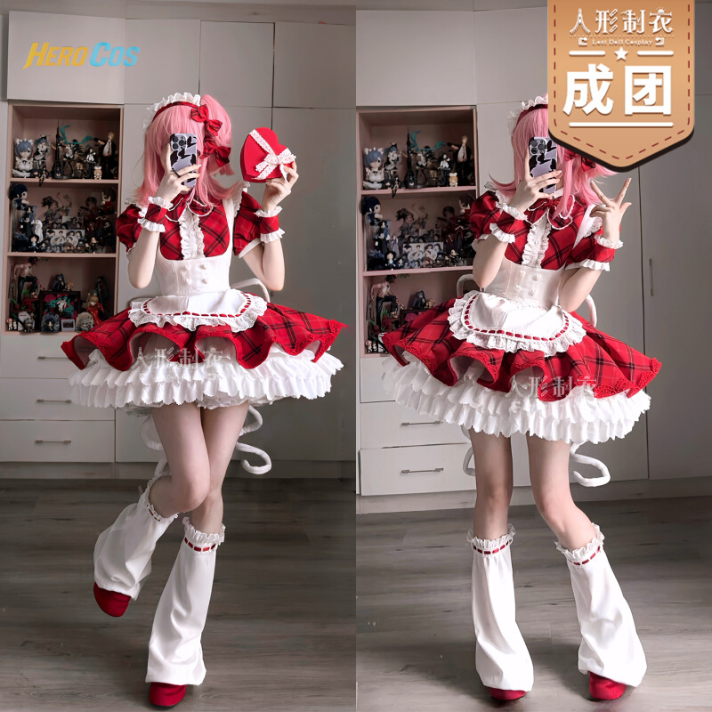 Anime Cosplay Lolita - 슈고 차라 히나모리 아뮤 코스프레 의상