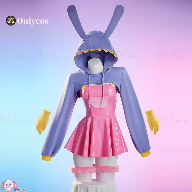 Anime Cosplay Girl Costume - 놀라운 디지털 서커스 잭스 코스프레 의상
