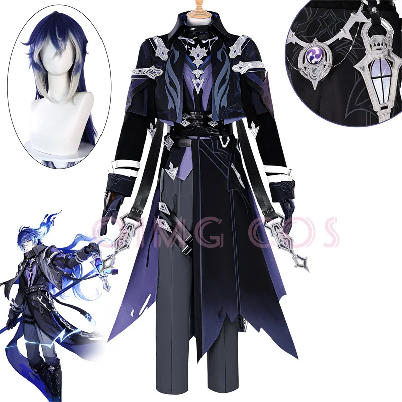 Women Anime Cosplay - Genshin Impact Flins 코스프레 의상 성인