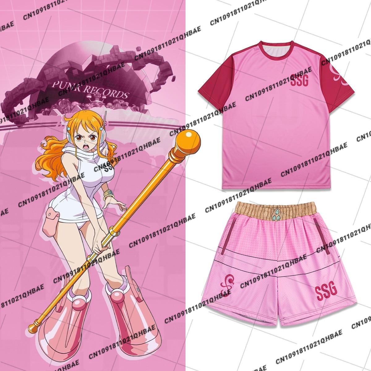 Anime Cosplay And Costumes - 2026 뉴 에그헤드 아일랜드 나미 애니메이션