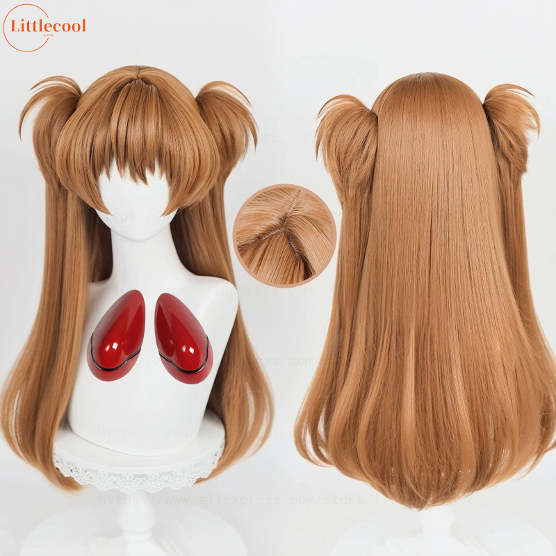 Anime Cosplay Orange Hair - 고품질 EVA 아스카 랑그레이 소류 코스프레