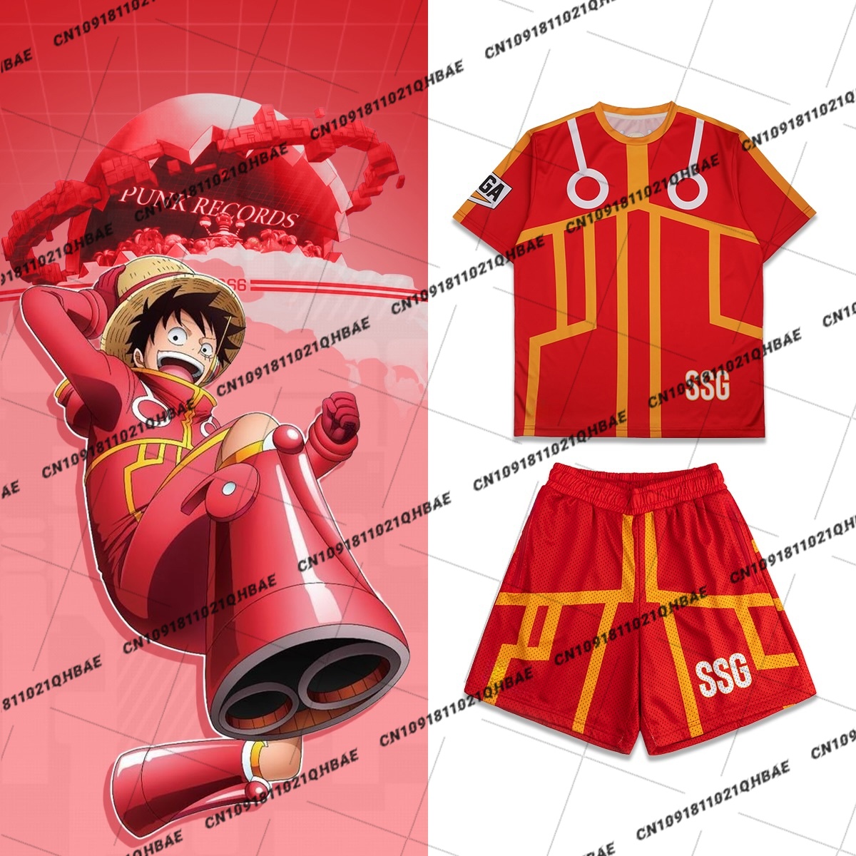 Anime Cosplay And Costumes - New Egghead Island Monkey D. Luffy