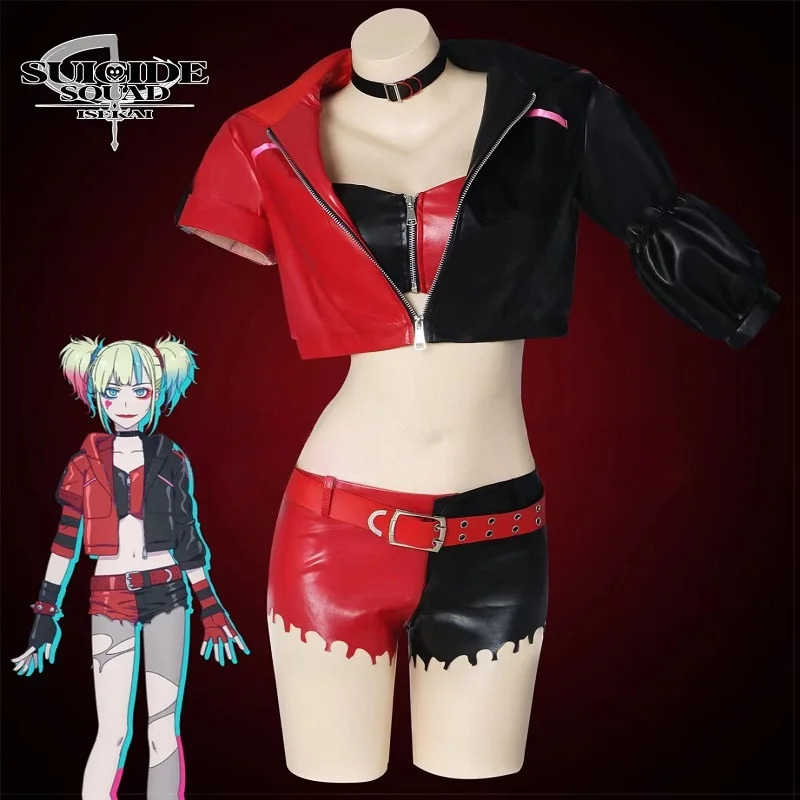 Anime Harley Quinn Cosplay - 2025년 할리퀸 코스프레 의상 조커 카니발