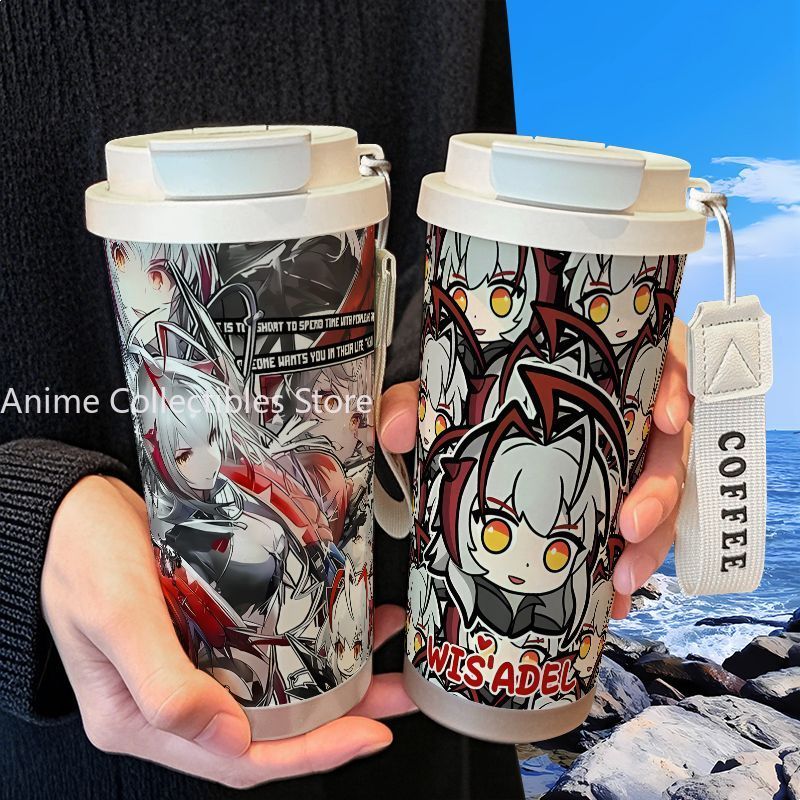 Anime Cosplay Cafe - 520ml 귀여운 창의적인 물병 물컵 아크나이츠