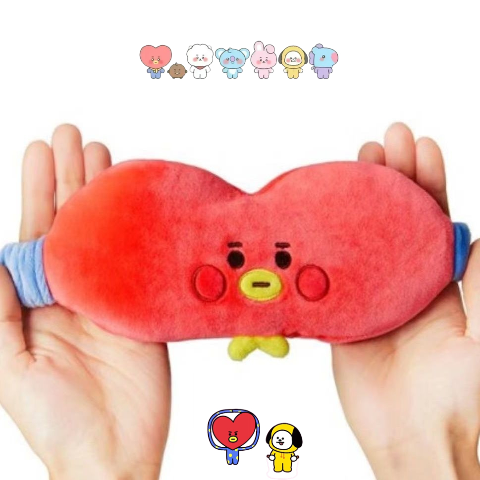 Anime Cosplay Eyes - BT21 만화 귀여운 봉제인형 아이 마스크