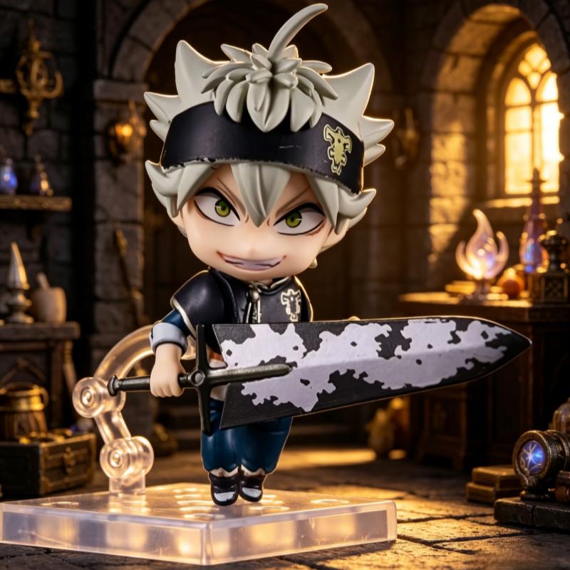 Black Clover Grimoire - 【재고 있음】핫셀링 블랙 클로버 아스타 Q
