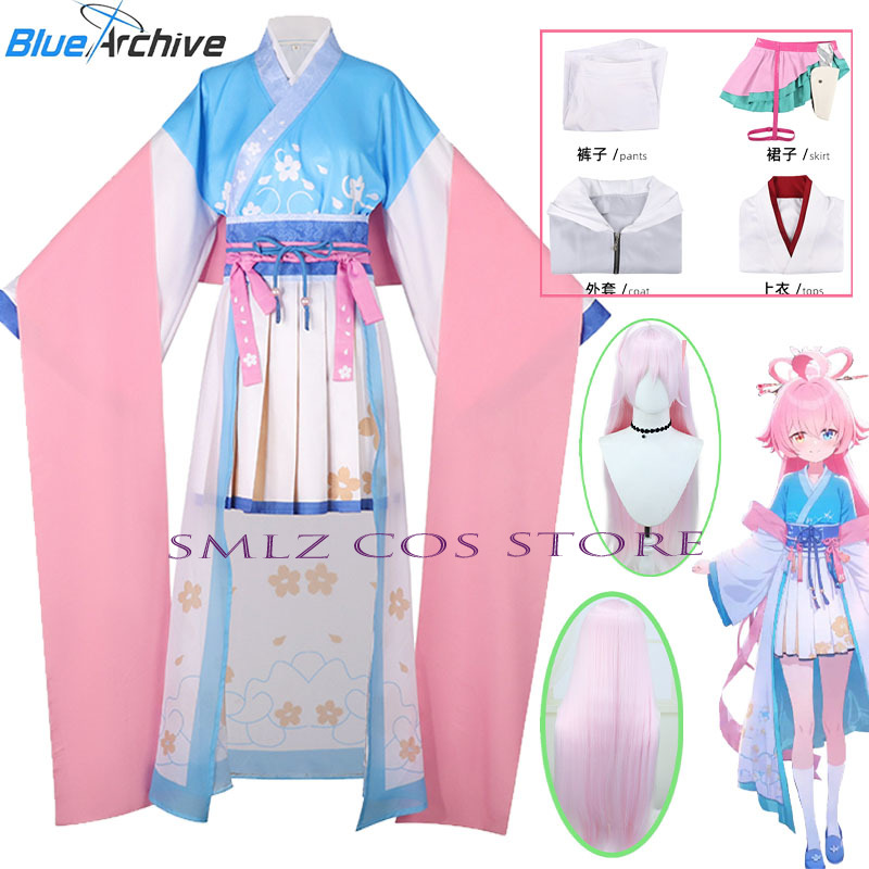 Anime Cosplay Mujer - 게임 블루 아카이브 타카나시 호시노 코스프레