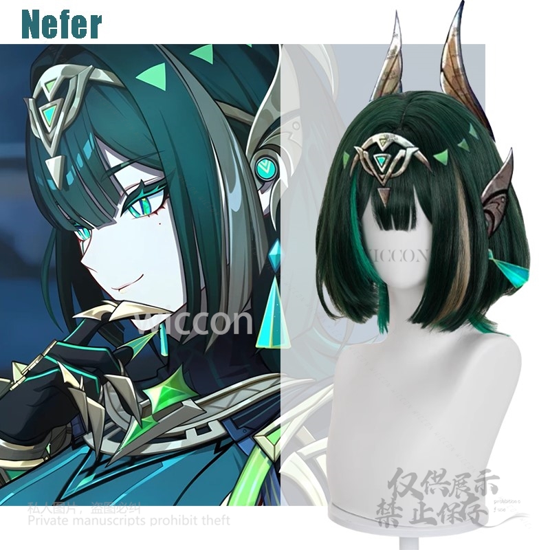Anime Cosplay Realistic - 애니메이션 게임 Genshin Impact 새로운 Nefer