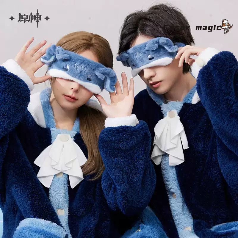 Anime Cosplay Eyes - Neuvillette Pajamas Genshin Impact 공식 오리지널