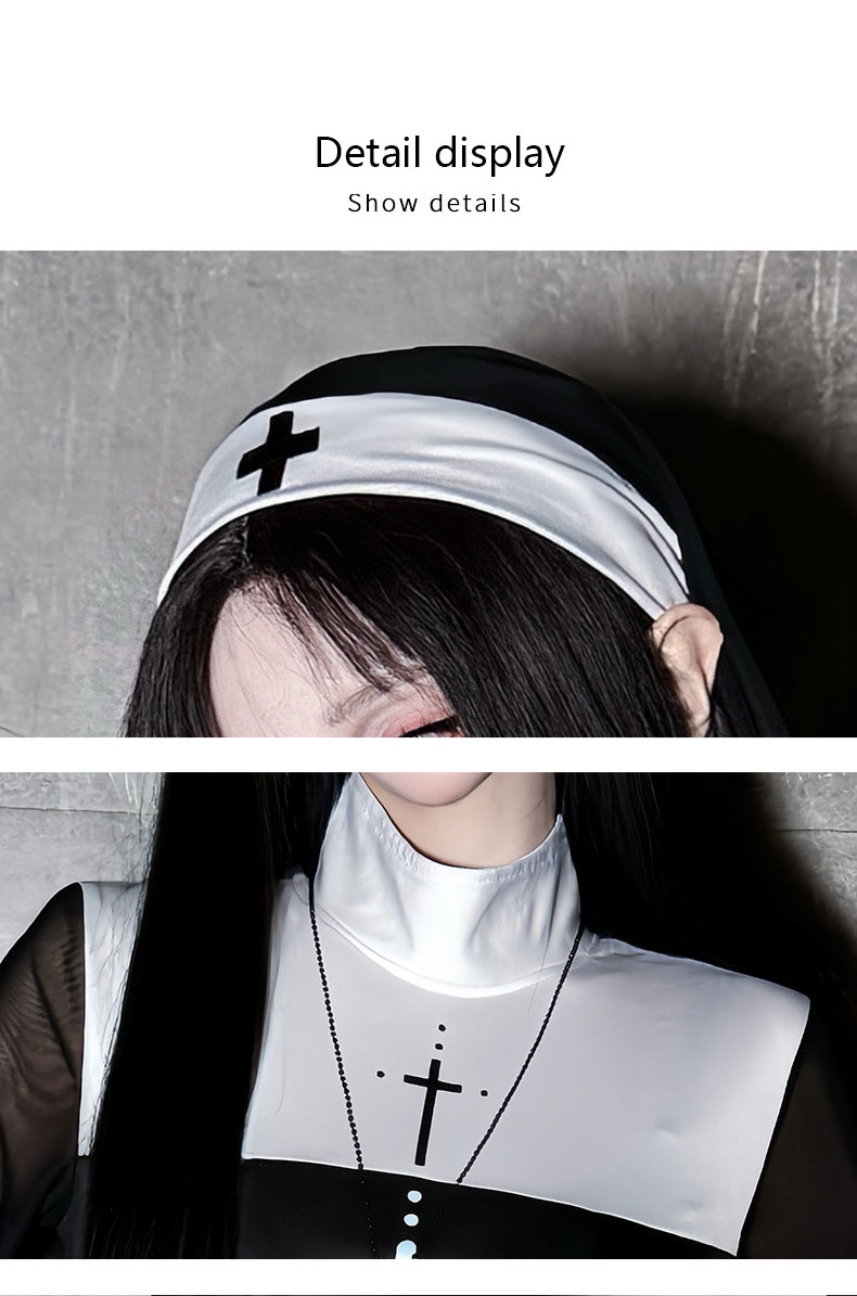 2026년 할로윈 성인 코스프레 섹시 수녀 의상 수녀  - Anime Cosplay Nun 리뷰 및 가격