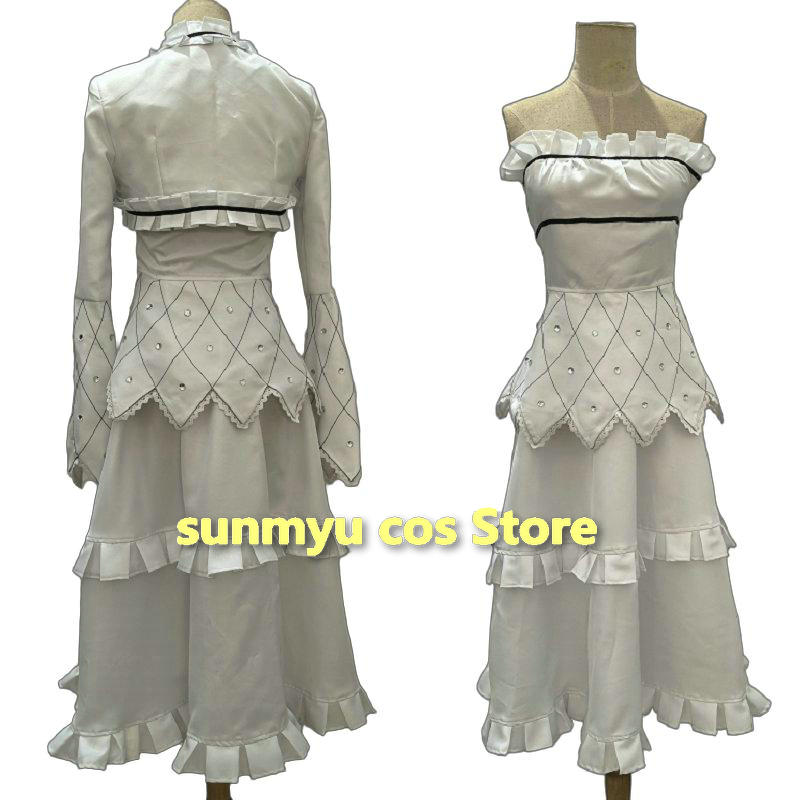 치도리 요시노 코스프레 의상 맞춤 사이즈 할로윈 흰색  - Cosplay Anime White Hair 리뷰 및 가격