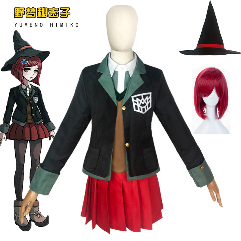 애니메이션 Danganronpa 마술사 유메노 히미코  - Anime Cosplay Japanese Girl 리뷰 및 가격