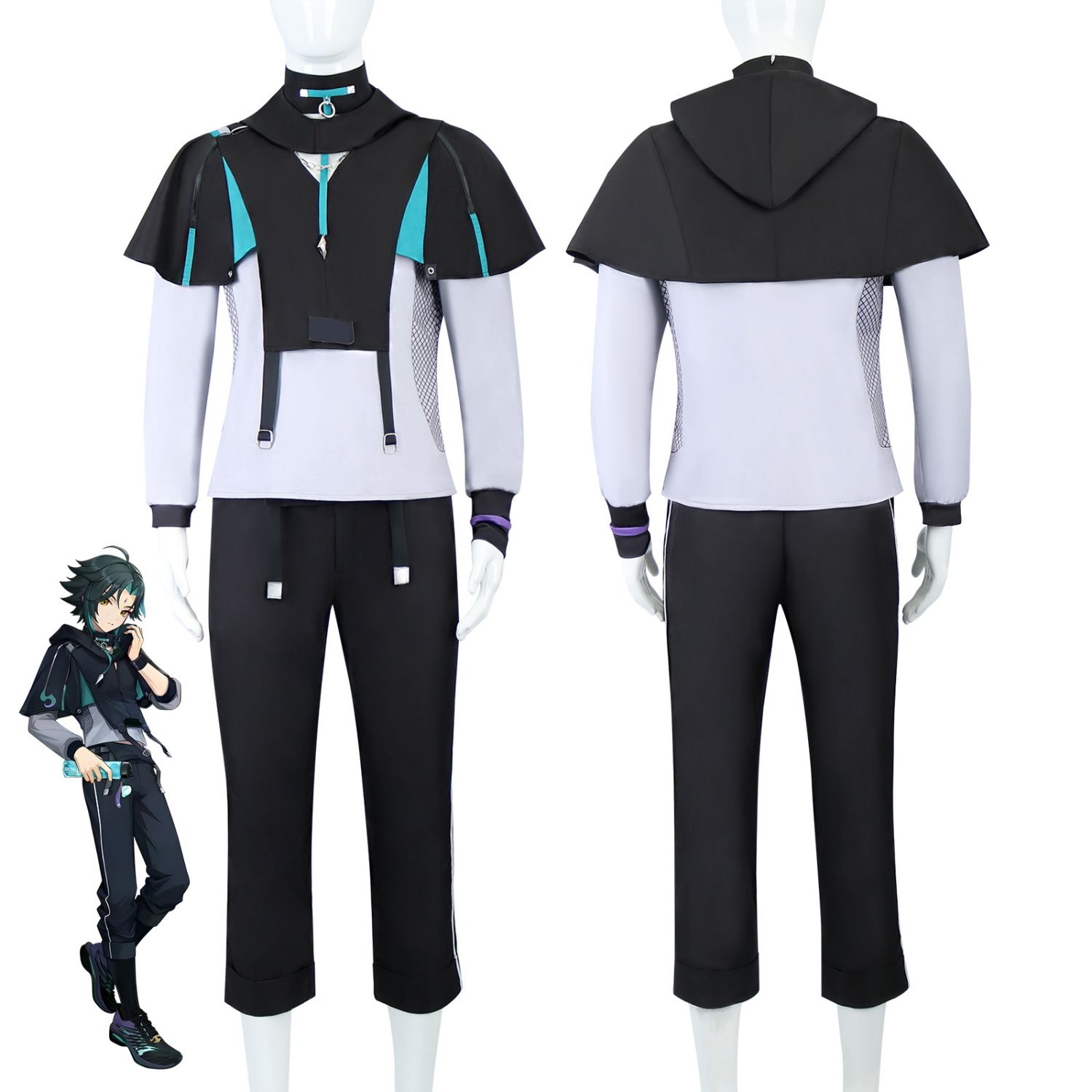 할로윈 XIAO 의상 게임 Genshin Impact  - Anime Cosplay Outfits Male 리뷰 및 가격