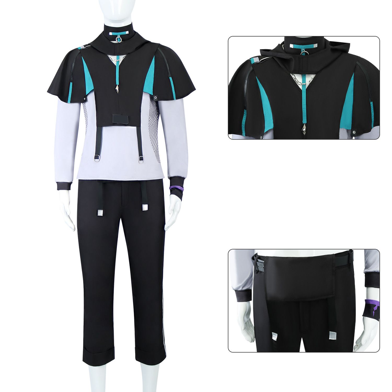 할로윈 XIAO 의상 게임 Genshin Impact  - Anime Cosplay Outfits Male 리뷰 및 가격