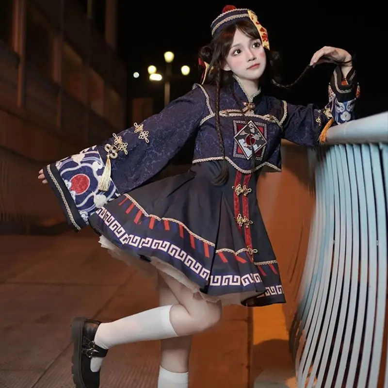 로리타 중국 스타일 달콤한 드레스 귀여운 애니메이션 좀 - Anime Cosplay Lolita 리뷰 및 가격
