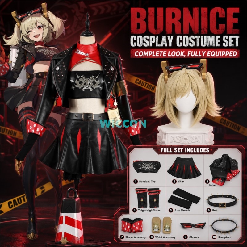 버니스 화이트 코스프레 의상 가발 헤어 젠리스 존 제로 - Cosplay Anime White Hair 리뷰 및 가격