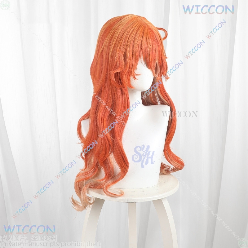 애니메이션 게임 Wuthering Waves 코스프레  - Anime Cosplay Orange Hair 리뷰 및 가격