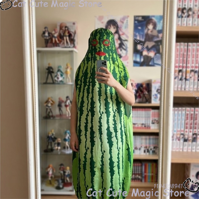 수박 코스프레 의상 틱톡 할로윈 크리스마스 코스프레 이 - Anime Cosplay Tiktok 리뷰 및 가격