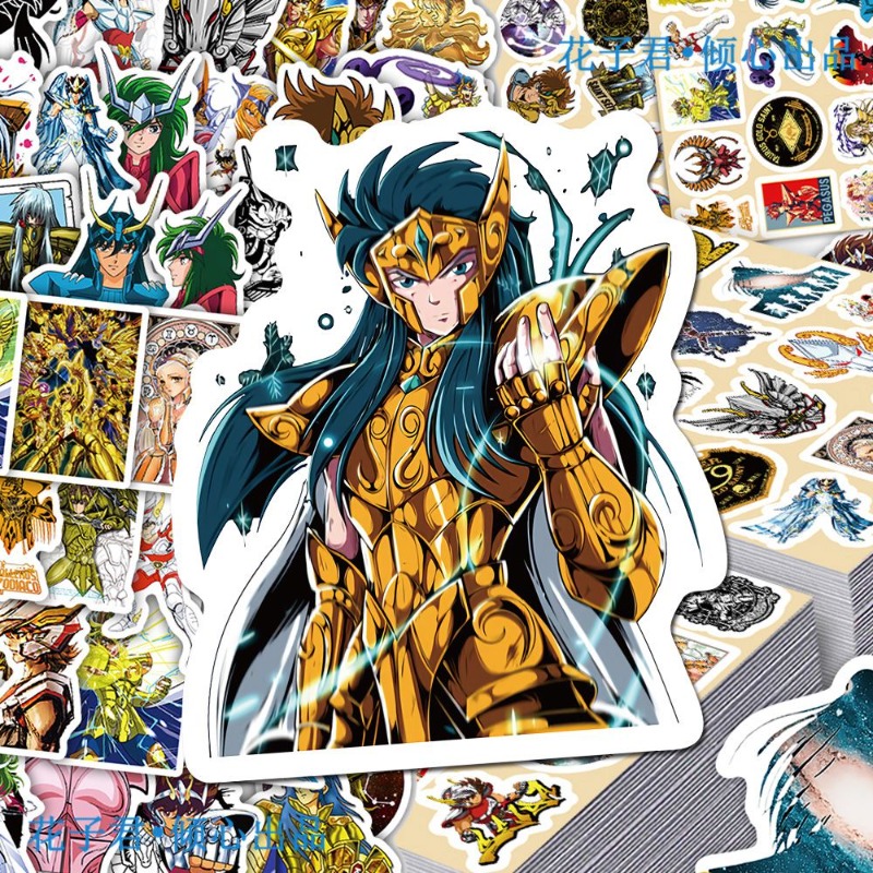 101Pcs 세인트 세이야 애니메이션 스티커 만화 캐릭 - Anime Cosplay Manga 리뷰 및 가격