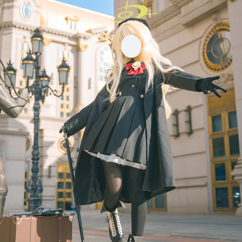 유로 7 코스 블루 아카이브 니야니야 교수 코스튬 슬릿 - Anime Cosplay Eyes 리뷰 및 가격