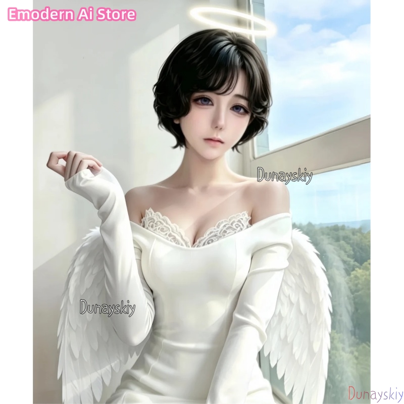 새로운 이벤트 CAFE 크로스오버 화이트 드레스 애니메 - Anime Cosplay Cafe 리뷰 및 가격