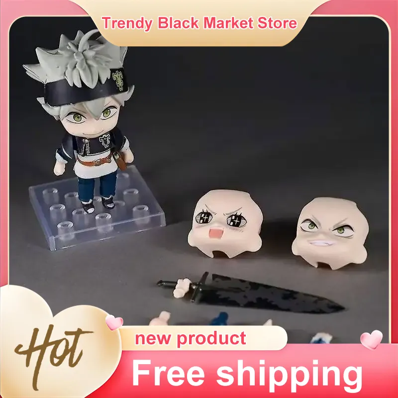 블랙 클로버 아스타 Q 버전 2659 교체 가능한 얼굴 - Black Clover Grimoire 리뷰 및 가격
