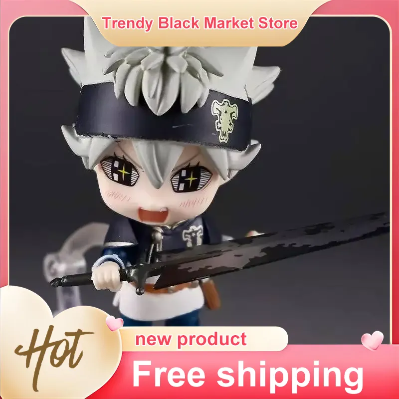 블랙 클로버 아스타 Q 버전 2659 교체 가능한 얼굴 - Black Clover Grimoire 리뷰 및 가격