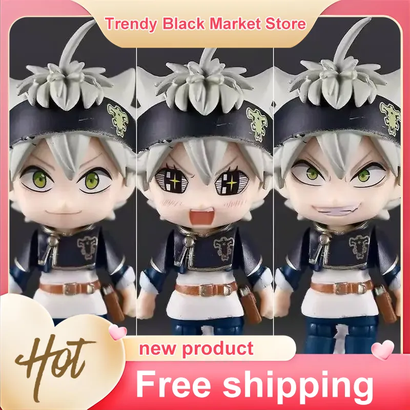 블랙 클로버 아스타 Q 버전 2659 교체 가능한 얼굴 - Black Clover Grimoire 리뷰 및 가격