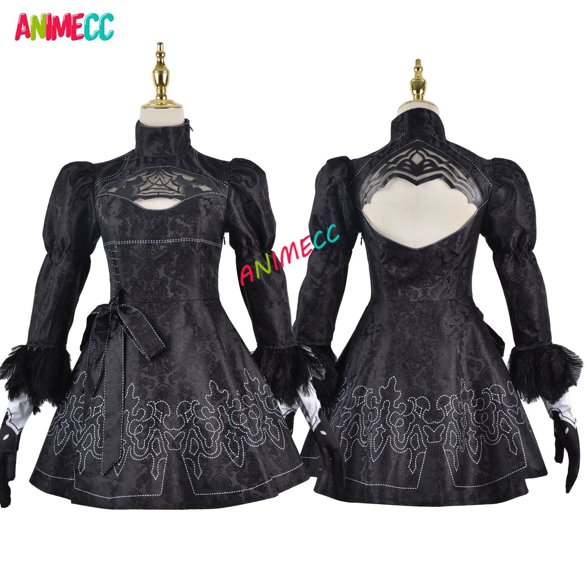 애니메이션 S-3XL 2B 니어 오토마타 코스프레 의상 - Anime Cosplay Eyes 리뷰 및 가격