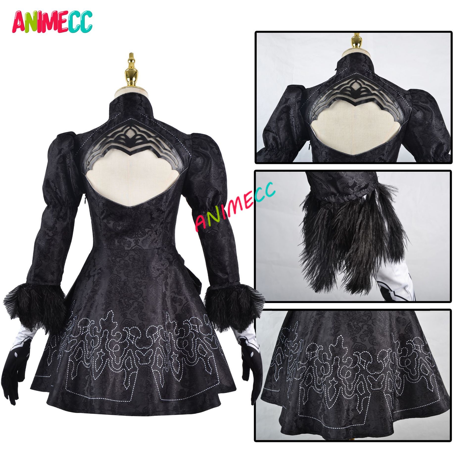 애니메이션 S-3XL 2B 니어 오토마타 코스프레 의상 - Anime Cosplay Eyes 리뷰 및 가격