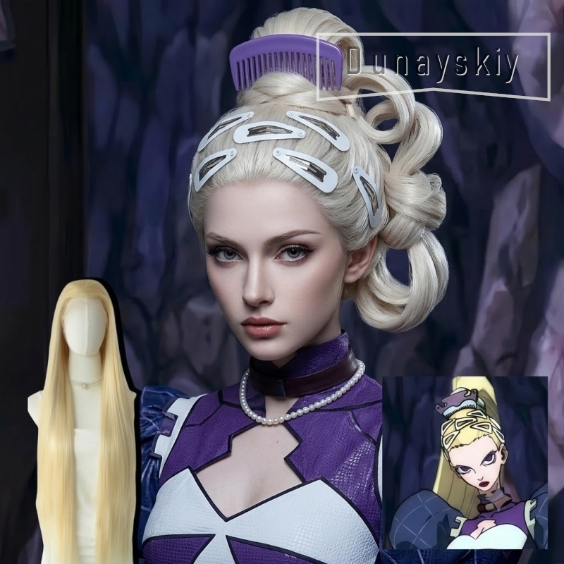 화이트 대형 BB 헤어 클립 코스프레 100cm 가발  - Cosplay Anime White Hair 리뷰 및 가격