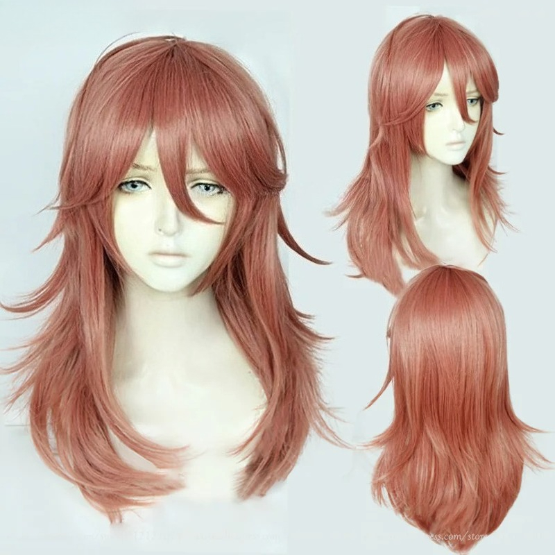 애니메이션 COS 천사 악마 코스프레 가발 천사 악마  - Anime Cosplay Orange Hair 리뷰 및 가격