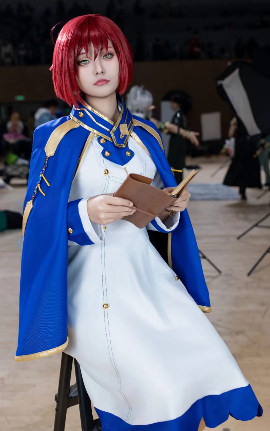 시라유키 코스프레 의상 애니메이션 빨간 머리의 백설공주 - Cosplay Anime White Hair 리뷰 및 가격