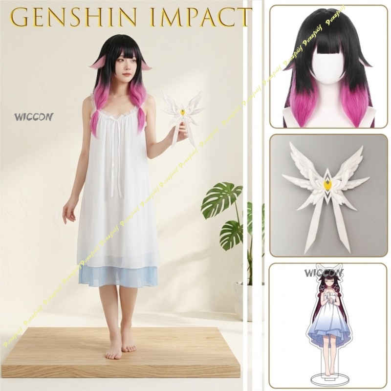 Genshin Impact Columbina Damse - Anime Cosplay Eyes 리뷰 및 가격