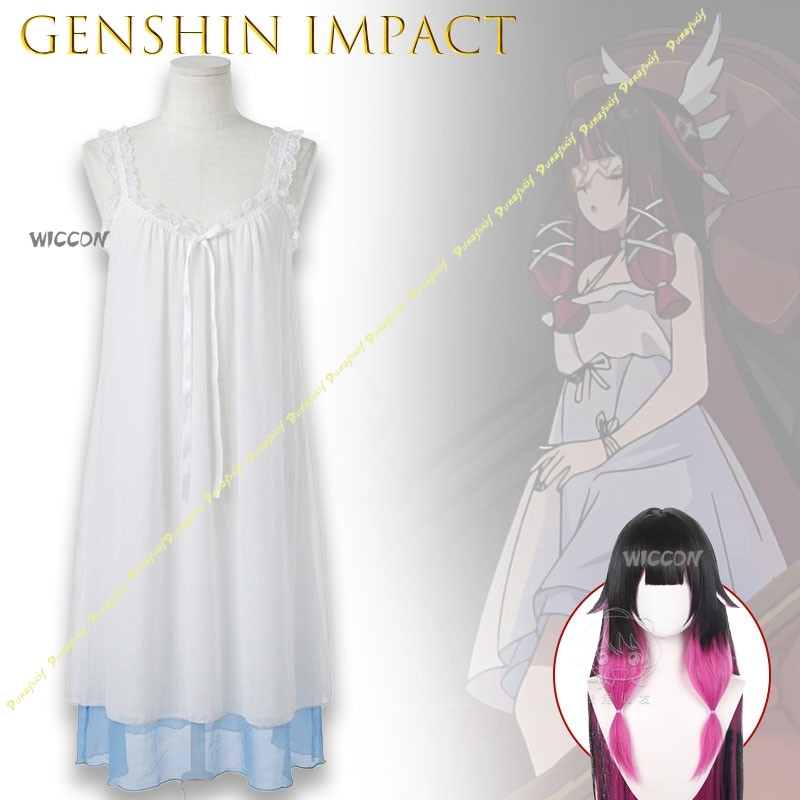 Genshin Impact Columbina Damse - Anime Cosplay Eyes 리뷰 및 가격