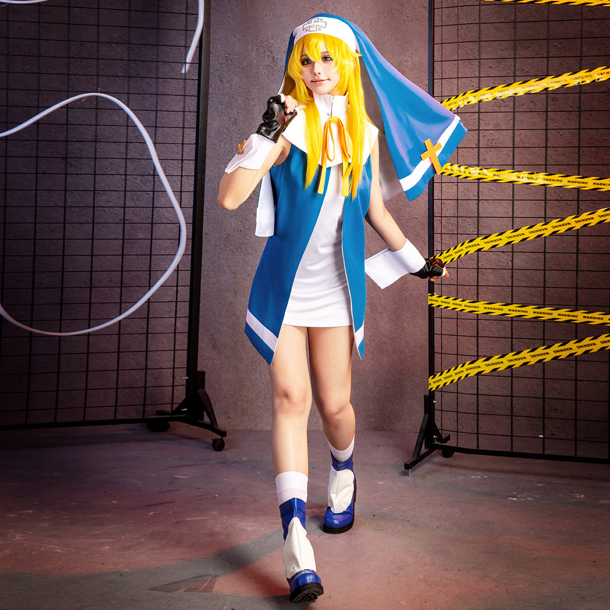 길티기어 ‌   브리짓 ‌ ‌ ‌ 코스프레 의상 수녀  - Anime Cosplay Nun 리뷰 및 가격