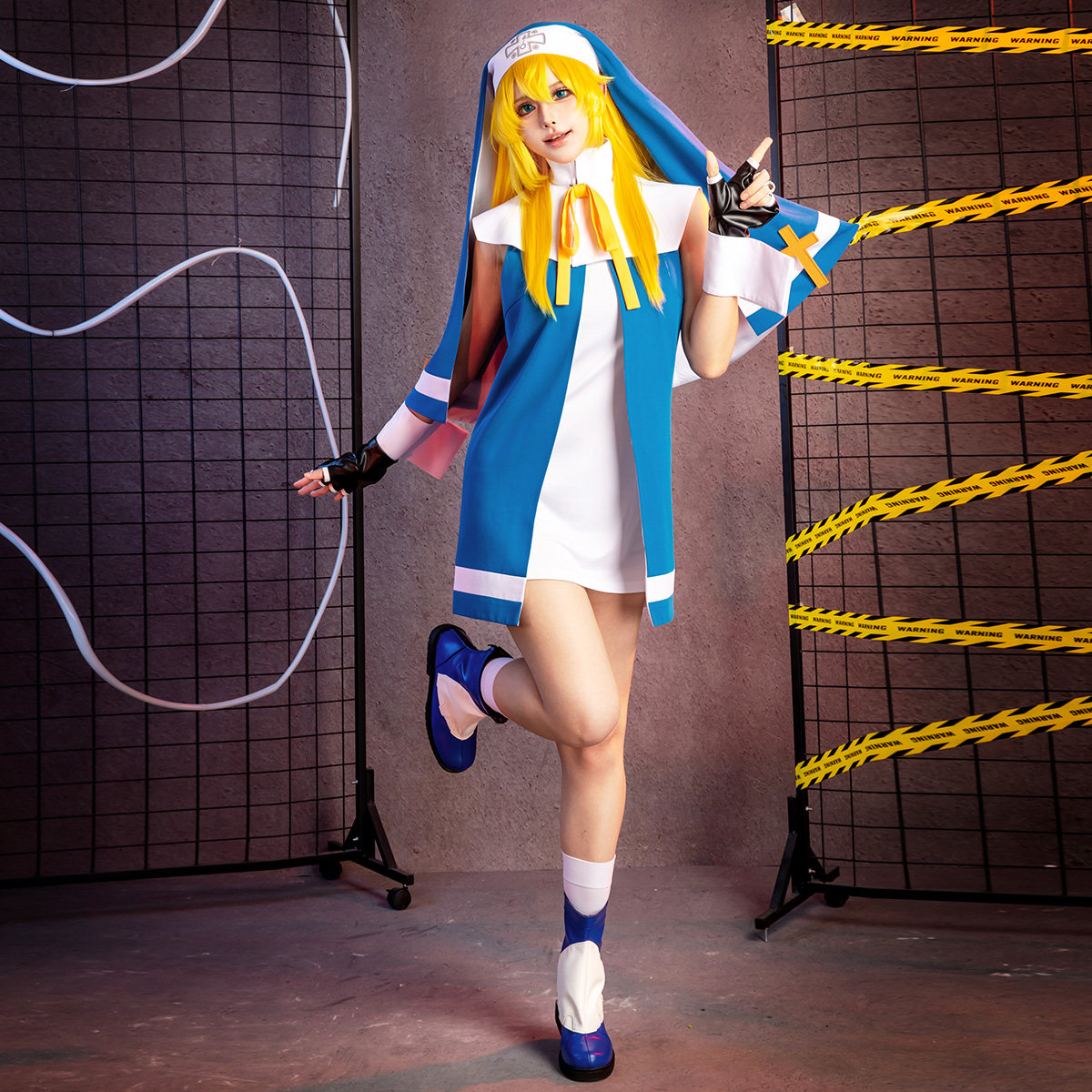 길티기어 ‌   브리짓 ‌ ‌ ‌ 코스프레 의상 수녀  - Anime Cosplay Nun 리뷰 및 가격