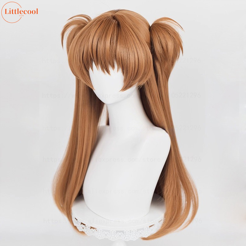 고품질 EVA 아스카 랑그레이 소류 코스프레 가발 68 - Anime Cosplay Orange Hair 리뷰 및 가격
