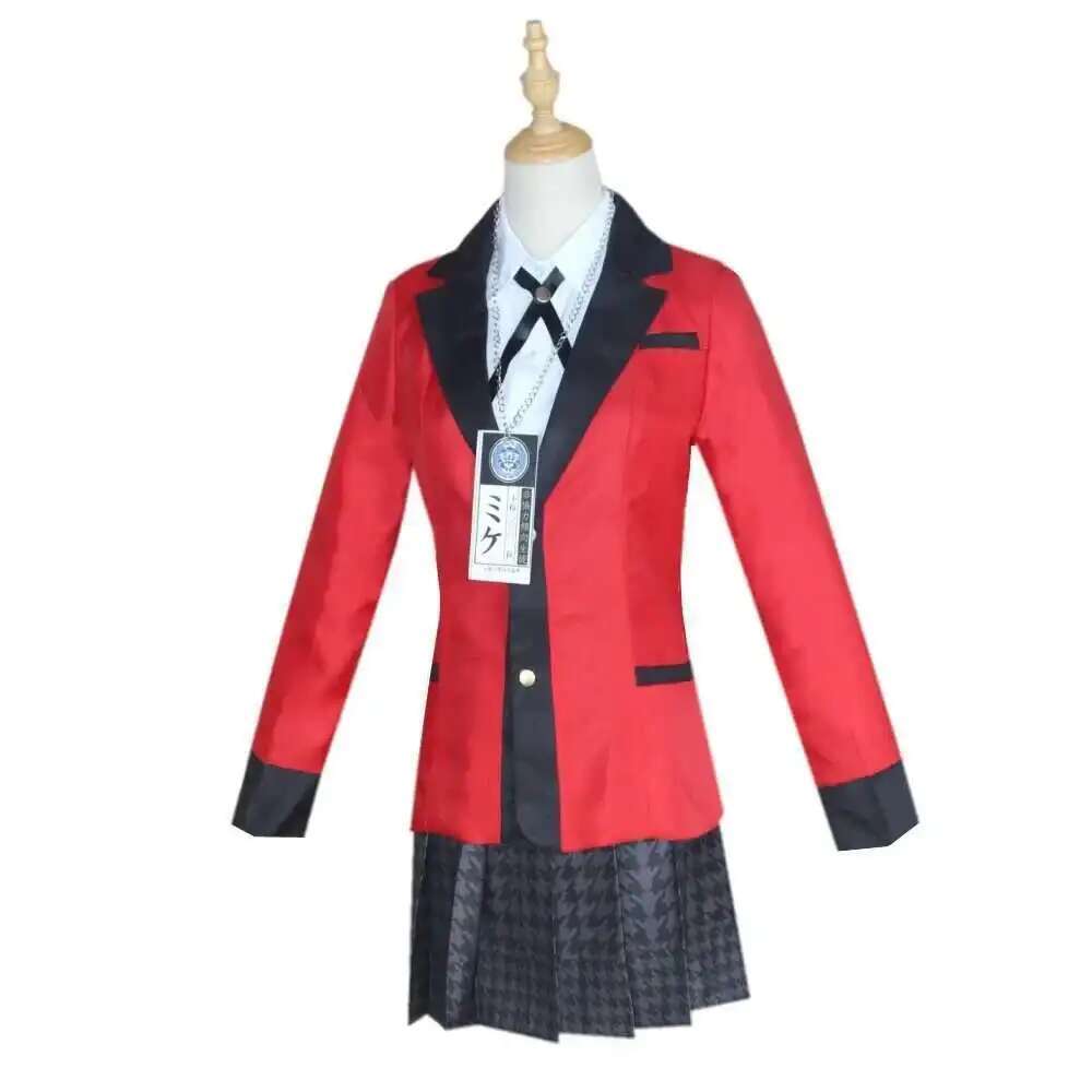 Anime Kakegurui Jabami Yumeko  - Anime Cosplay Japanese Girl 리뷰 및 가격