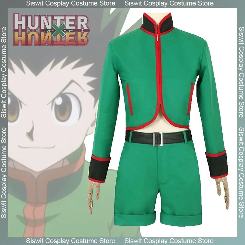 애니메이션 X 헌터 곤 프리크스 코스프레 의상 녹색 유 - Hunter X Hunter Uniform 리뷰 및 가격