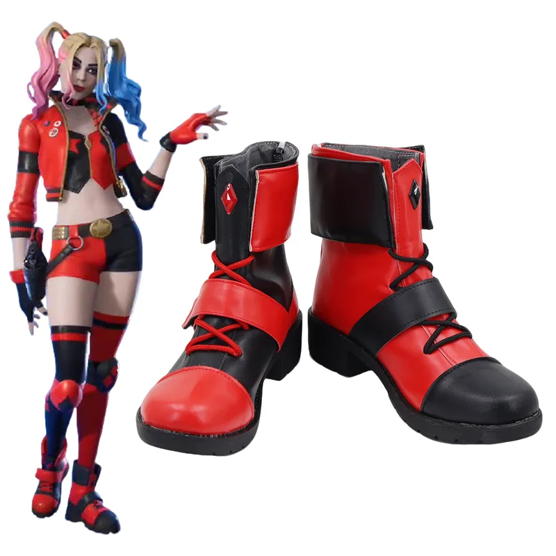 할리 퀸젤 수어사이드 이세카이 걸 퀸 스쿼드 할로윈 코 - Anime Harley Quinn Cosplay 리뷰 및 가격