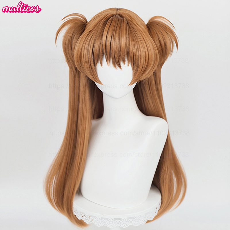 고품질 애니메이션 EVA 아스카 랑그리 소류 코스프레  - Anime Cosplay Orange Hair 리뷰 및 가격