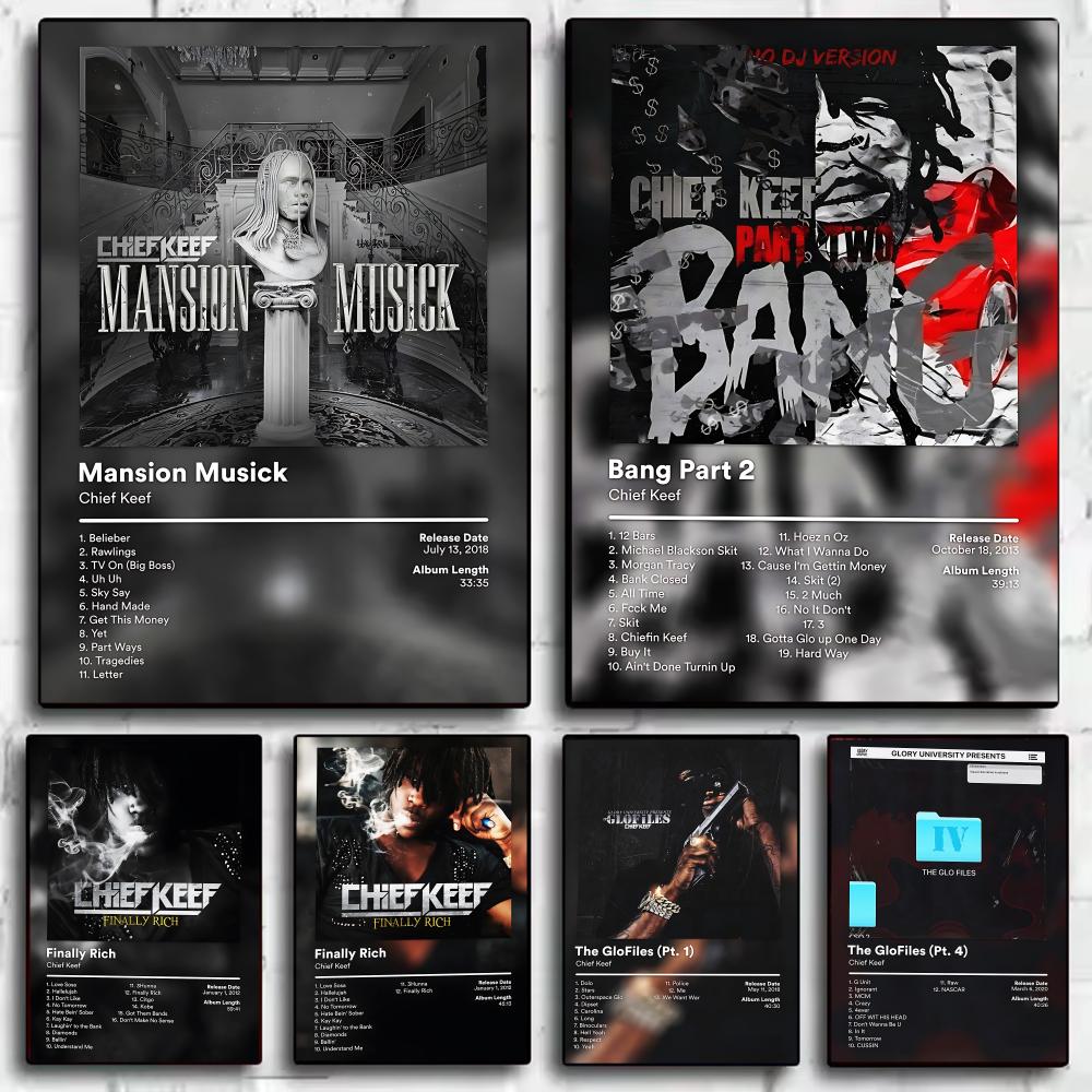 C-Chief Keef 랩퍼 음악 포스터 홈 리빙 침실 - Black Clover Grimoire 리뷰 및 가격