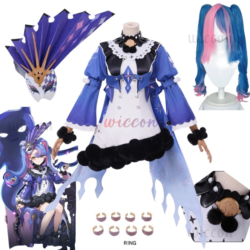Roccia 코스프레 의상 가발 드레스 모자 할로윈 파 - Anime Cosplay Japanese Girl 리뷰 및 가격