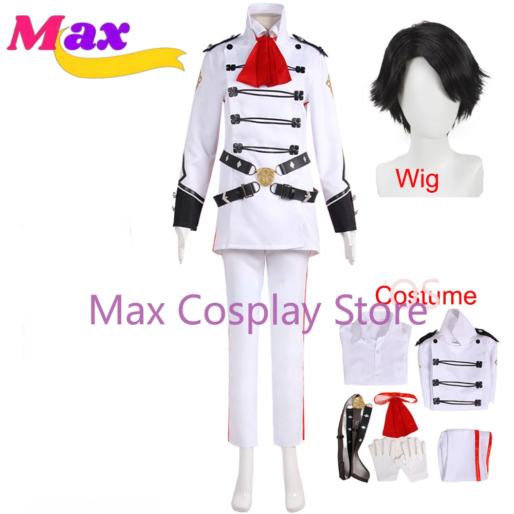 Max Kazuma Asogi Kazuma 흰색 정장  - Anime Cosplay Nz 리뷰 및 가격